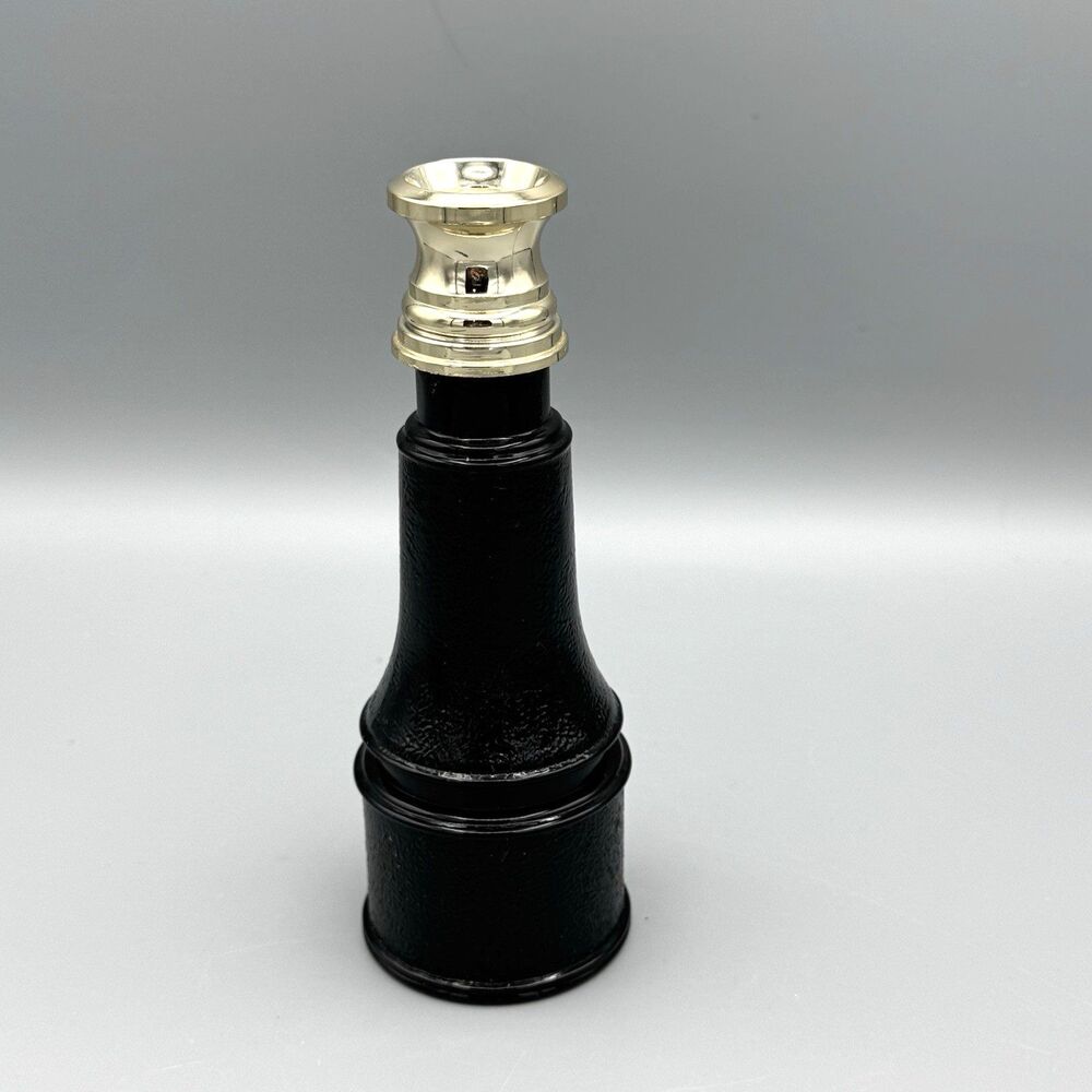 Vtg EMPTY Avon Marine Binoculars Glass Decanter Cologne Bottle 6” H Nautical